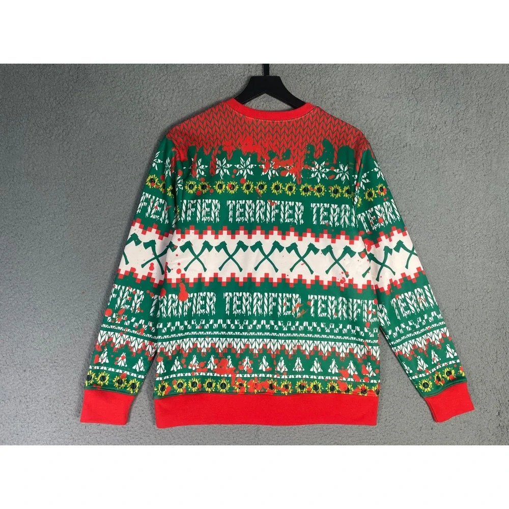Terrifier Art the Clown Christmas Sweater HHN Universal Studios XS Holiday